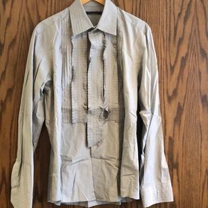 Viktor & Rolf for H&M tuxedo ruffle men’s shirt